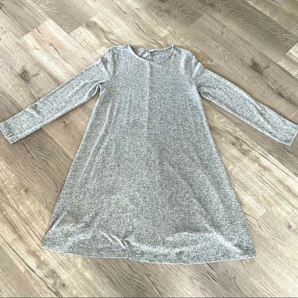 Long-Sleeve Swing Dress